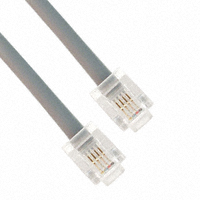 Tripp Lite - P410-014-SR - CABLE MOD 6P4C PLUG-PLUG 14'