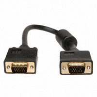 Tripp Lite - P502-001 - CABLE RGB COAX HD15 MALE MALE 1'