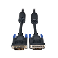 Tripp Lite - P560-006-DLI - CABLE DVI-D M/M, 3.5MM M/M 6'