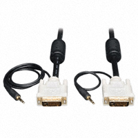 Tripp Lite - P560-006-A - CABLE DVI-D M/M, 3.5MM M/M 6'