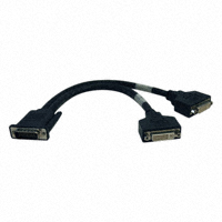 Tripp Lite - P576-001 - CABLE DMS-59 TO 2X DVI-I F 1'