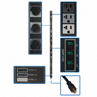 Tripp Lite - PDU3MV6L2120B - PDU 3-PHASE METERED 208/120V