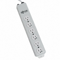 Tripp Lite - PS-602-HG - POWER STRIP 120V 6OUT HOSP 1.5'
