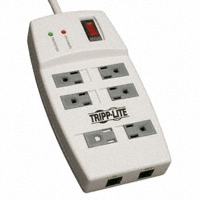Tripp Lite - TLP66NETAA - SURGE PROTECT RJ45 6 OUTLET 6FT