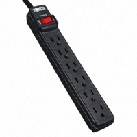 Tripp Lite - TLP6B - SURGE PROTECT STRIP 6 OUTLET 6FT
