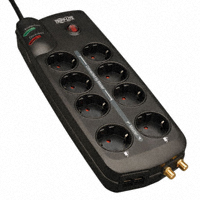 Tripp Lite - TLP82MASD - INTL SURGE PROT 8 SCHUKO OUTLET