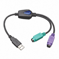Tripp Lite - U219-000-R - ADAPTER USB A M 2X MINI-DIN6 F