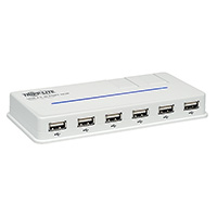 Tripp Lite - U222-010-R - 10-PORT W/ 2 SWIVEL USB 2.0 USB