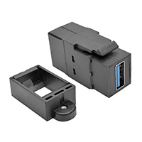 Tripp Lite - U325-000-KP-BK - USB 3.0 ALL-IN-ONE KEYSTONE/PANE