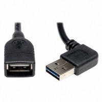 Tripp Lite - UR024-18N-RA - USB RA A-M TO A-F EXT CABLE 18"