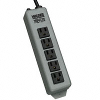 Tripp Lite - 602-15 - POWER STRIP 7.38"15A 5OUT15'CORD