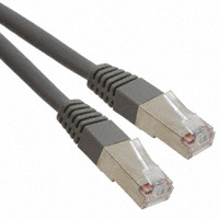 Tripp Lite - N105-100-GY - CABLE MOD 8P8C PLUG-PLUG 100'