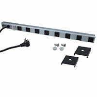 Tripp Lite - PS2408RA - POWER STRIP 24" 8 OUT 15'CORD