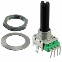 TT Electronics/BI - P110KH1-0F25BR10K - POT 10K OHM 1/20W PLASTIC LINEAR