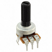 TT Electronics/BI - P120PK-Y25BR10K - POT 10K OHM 1/20W PLASTIC LINEAR