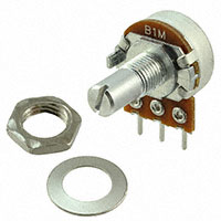 TT Electronics/BI - P160KN-0EC15B1MEG - POT 1M OHM 1/5W PLASTIC LINEAR