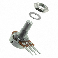 TT Electronics/BI - P160KN2-0EC15B1MEG - POT 1M OHM 1/5W PLASTIC LINEAR