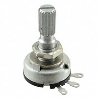 TT Electronics/BI - P170N-QC20BR500 - POT 500 OHM 1/10W PLASTIC LINEAR