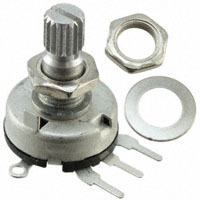 TT Electronics/BI - P170S2-QC15BR1K - POT 1K OHM 1/10W PLASTIC LINEAR