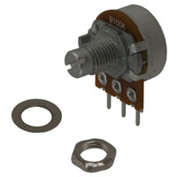 TT Electronics/BI - P160KN-0EB10B100K - POT 100K OHM 1/5W PLASTIC LINEAR