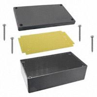 Twin Industries - B20-7100 - BOX ABS BLACK 5.3"L X 2.9"W