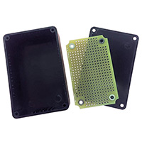 Twin Industries - B03-8000 - BLACK ABS PLASTIC PROJECT BOX WI