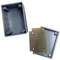 Twin Industries - G10-8000 - GRAY ABS PLASTIC PROJECT BOX WIT