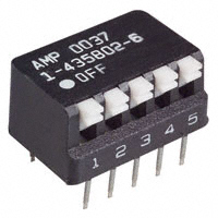 TE Connectivity ALCOSWITCH Switches - 1-435802-6 - SWITCH PIANO DIP SPST 25MA 24V