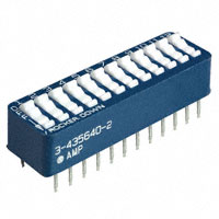 TE Connectivity ALCOSWITCH Switches - 4-435640-3 - SWITCH ROCKER DIP SPST 60MA 5V