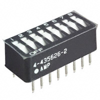 TE Connectivity ALCOSWITCH Switches - 9-435626-2 - SWITCH ROCKER DIP SPST 25MA 24V