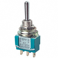 TE Connectivity ALCOSWITCH Switches - A101SYCB - SWITCH TOGGLE SPDT 0.4VA 20V