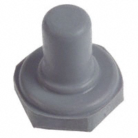 TE Connectivity ALCOSWITCH Switches - BP14408 - PUSHBUTTON FULL BOOT GRAY