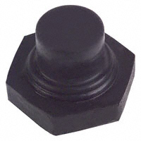 TE Connectivity ALCOSWITCH Switches - BP15320 - PUSHBUTTON FULL BOOT BLACK