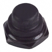 TE Connectivity ALCOSWITCH Switches - BP5900 - PUSHBUTTON FULL BOOT BLACK