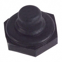 TE Connectivity ALCOSWITCH Switches - BPA14400 - PUSHBUTTON FULL BOOT BLACK