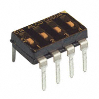 TE Connectivity ALCOSWITCH Switches - 1825006-5 - SWITCH SLIDE DIP SPST 25MA 24V