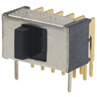 TE Connectivity ALCOSWITCH Switches - TSS41NGRA - SWITCH SLIDE 4PDT 0.4VA 20V