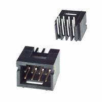 TE Connectivity AMP Connectors - 103166-2 - CONN HEADER R/A .100 8POS 30AU