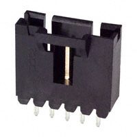TE Connectivity AMP Connectors - 5-104363-4 - CONN HEADER VERT .100 5POS 15AU