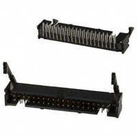 TE Connectivity AMP Connectors - 104315-7 - CONN HEADER LOPRO R/A .100 40POS