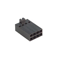 TE Connectivity AMP Connectors - 104483-1 - CONN HOUSING 8POS .100 POL DUAL