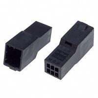 TE Connectivity AMP Connectors - 1-1318115-3 - CONN HOUSING TAB 6POS KEY-X