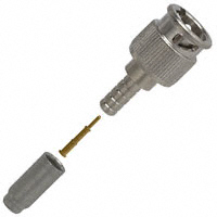 TE Connectivity AMP Connectors - 1274563-1 - CONN MINI BNC PLG STR 75 OHM