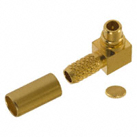 TE Connectivity AMP Connectors - 1408149-1 - CONN MMCX PLUG R/A 50 OHM SOLDER