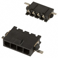 TE Connectivity AMP Connectors - 2-1445057-4 - CONN HEADER 3MM 4POS R/A TIN SMD