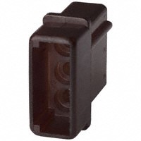 TE Connectivity AMP Connectors - 1-480305-9 - CONN CAP 3 POS BLK MATE-N-LOK