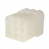 TE Connectivity AMP Connectors - 1-480586-0 - CONN RECEPT/CAP 9POS .140MATE