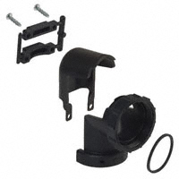 TE Connectivity AMP Connectors - 1546350-2 - CONN BACKSHELL W/CLAMP SZ 23 BLK