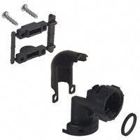 TE Connectivity AMP Connectors - 1546746-4 - CONN BACKSHELL W/CLAMP SZ 11 BLK