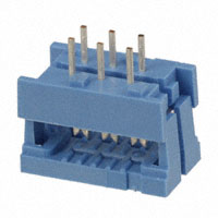 TE Connectivity AMP Connectors - 1658525-4 - CONN IDC 6POS 26-28AWG BLUE